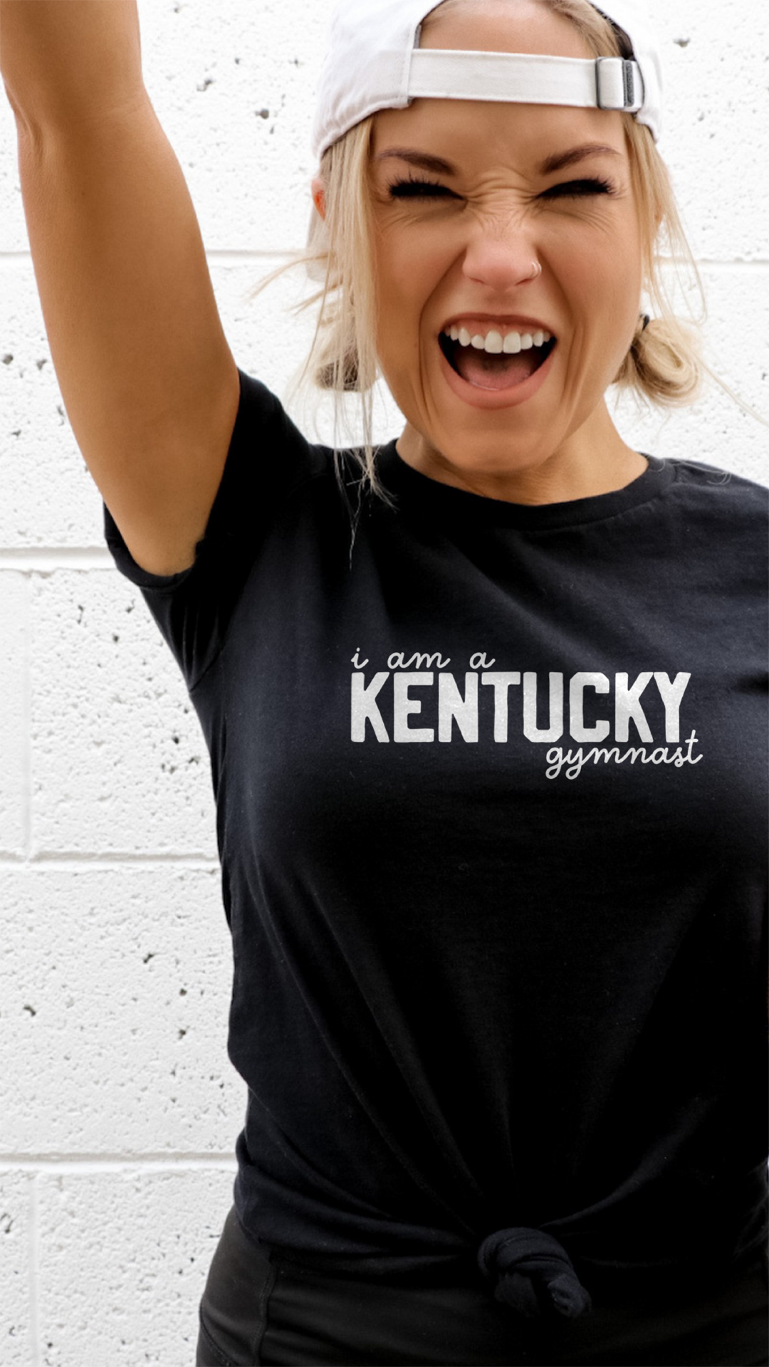 I am a KENTUCKY gymnast Adult T-shirt