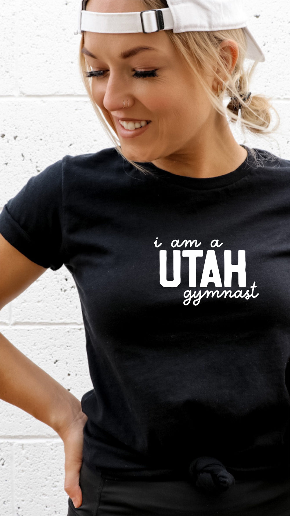 I am a UTAH gymnast Adult T-shirt