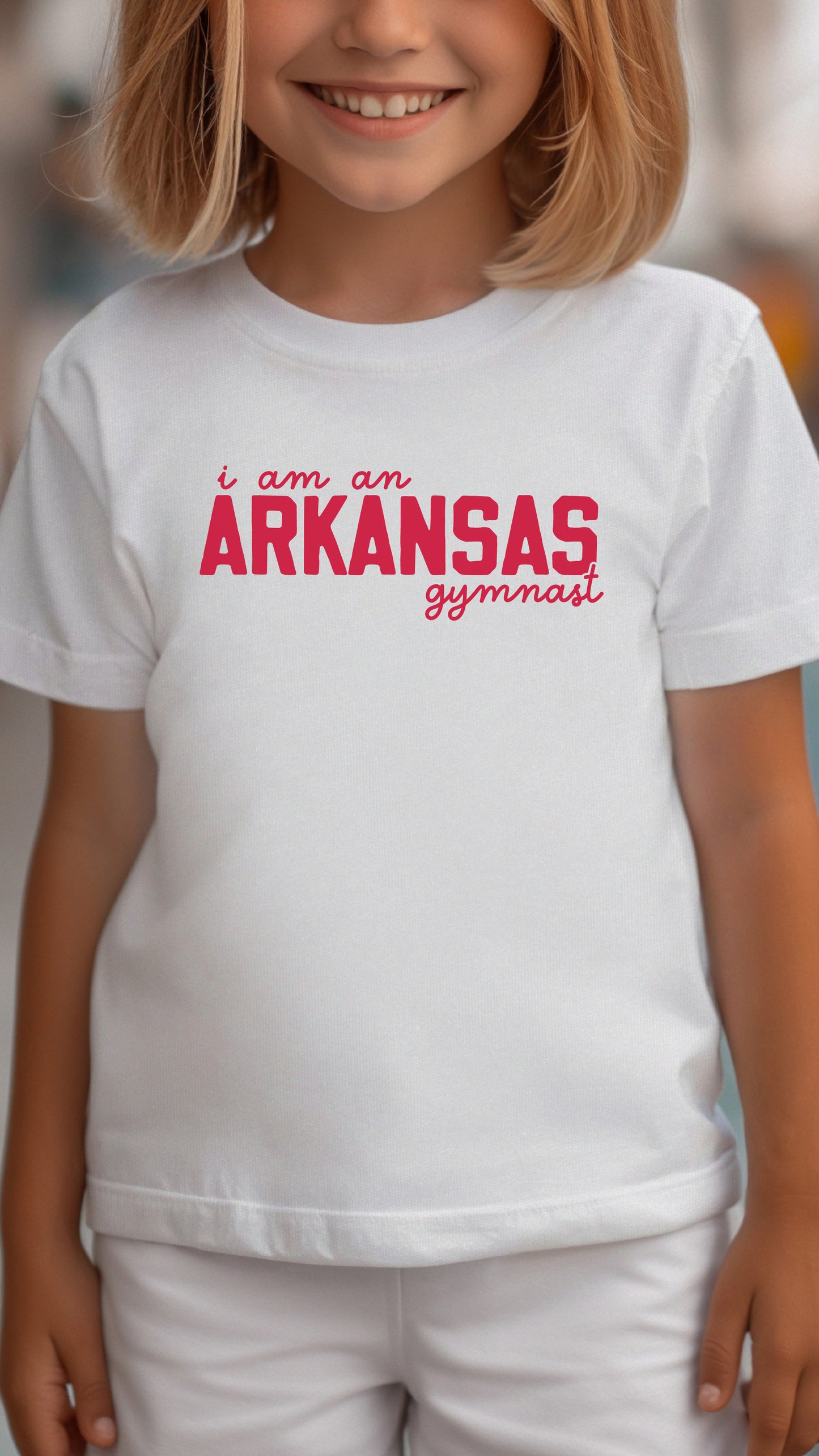 I am an ARKANSAS Gymnast T-Shirt - YOUTH