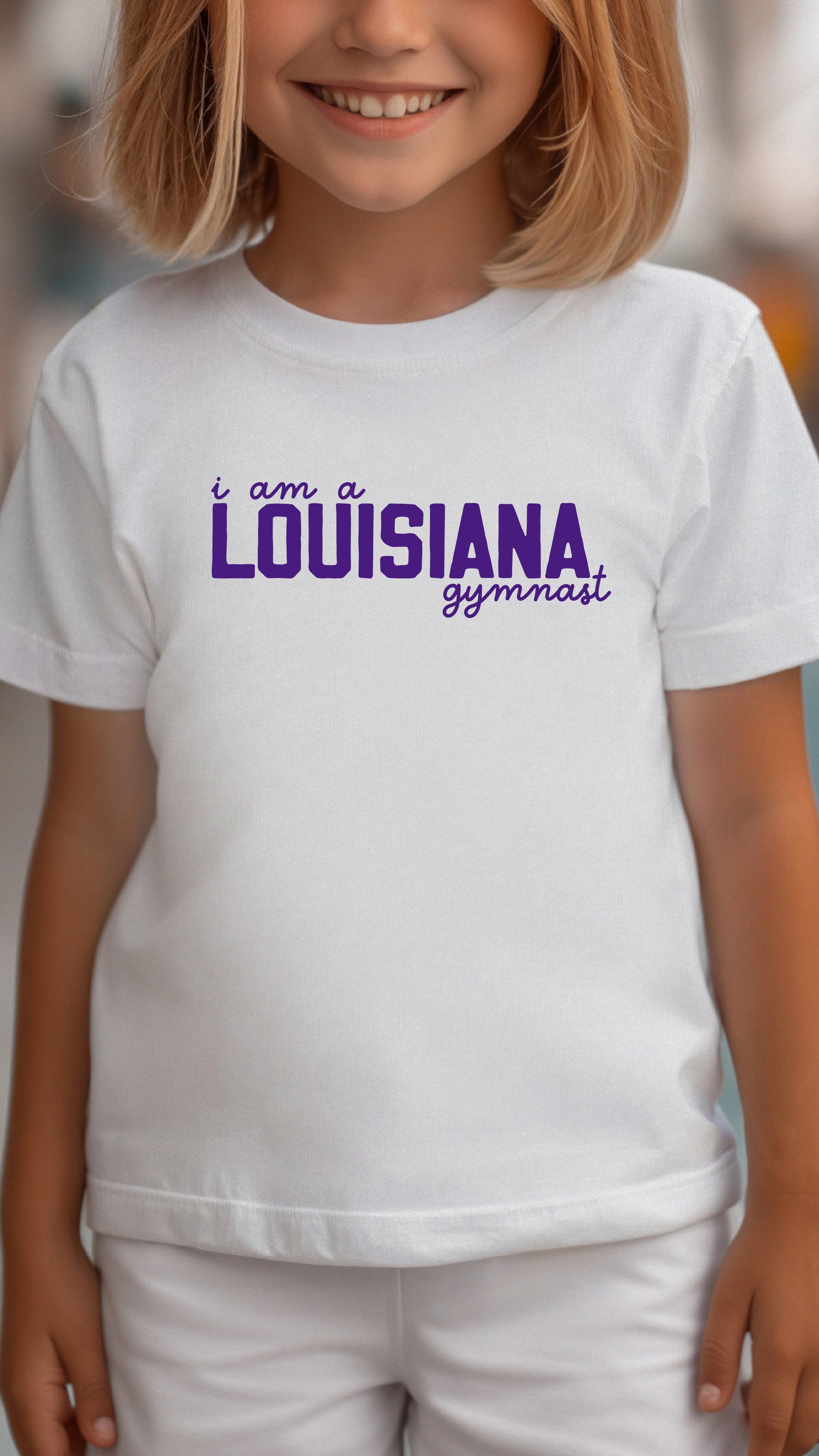 I am a LOUISIANA Gymnast T-Shirt - YOUTH