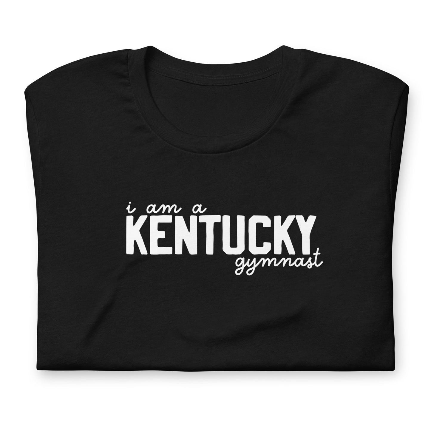 I am a KENTUCKY gymnast Adult T-shirt