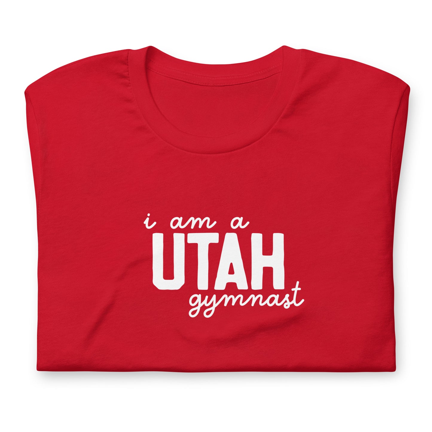 I am a UTAH gymnast Adult T-shirt
