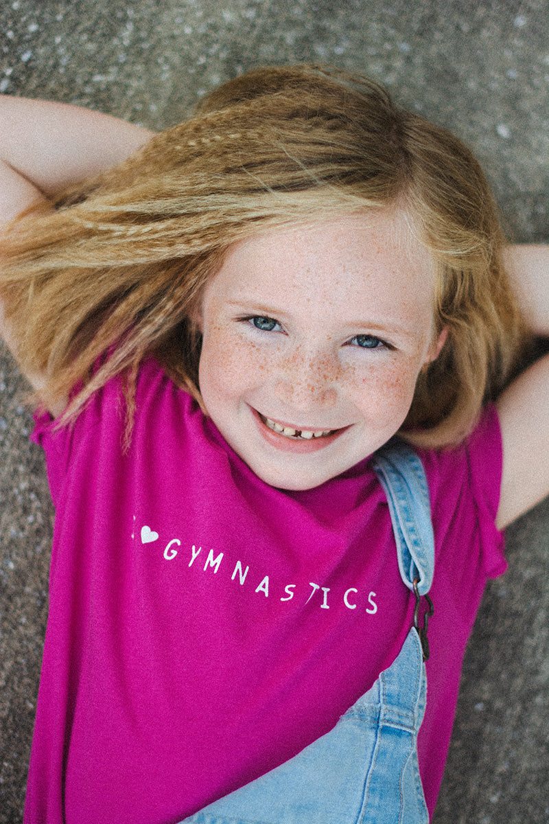I ❤️ Gymnastics Kids T-Shirt