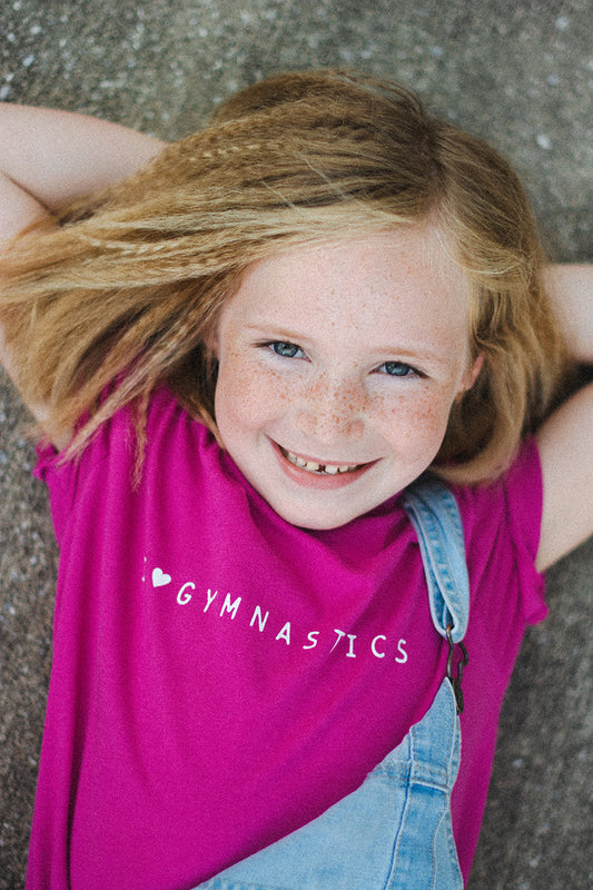 I ❤️ Gymnastics Kids T-Shirt