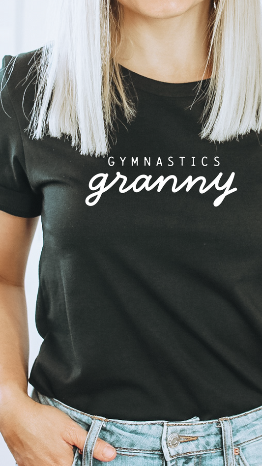 Gymnastics Granny Tee