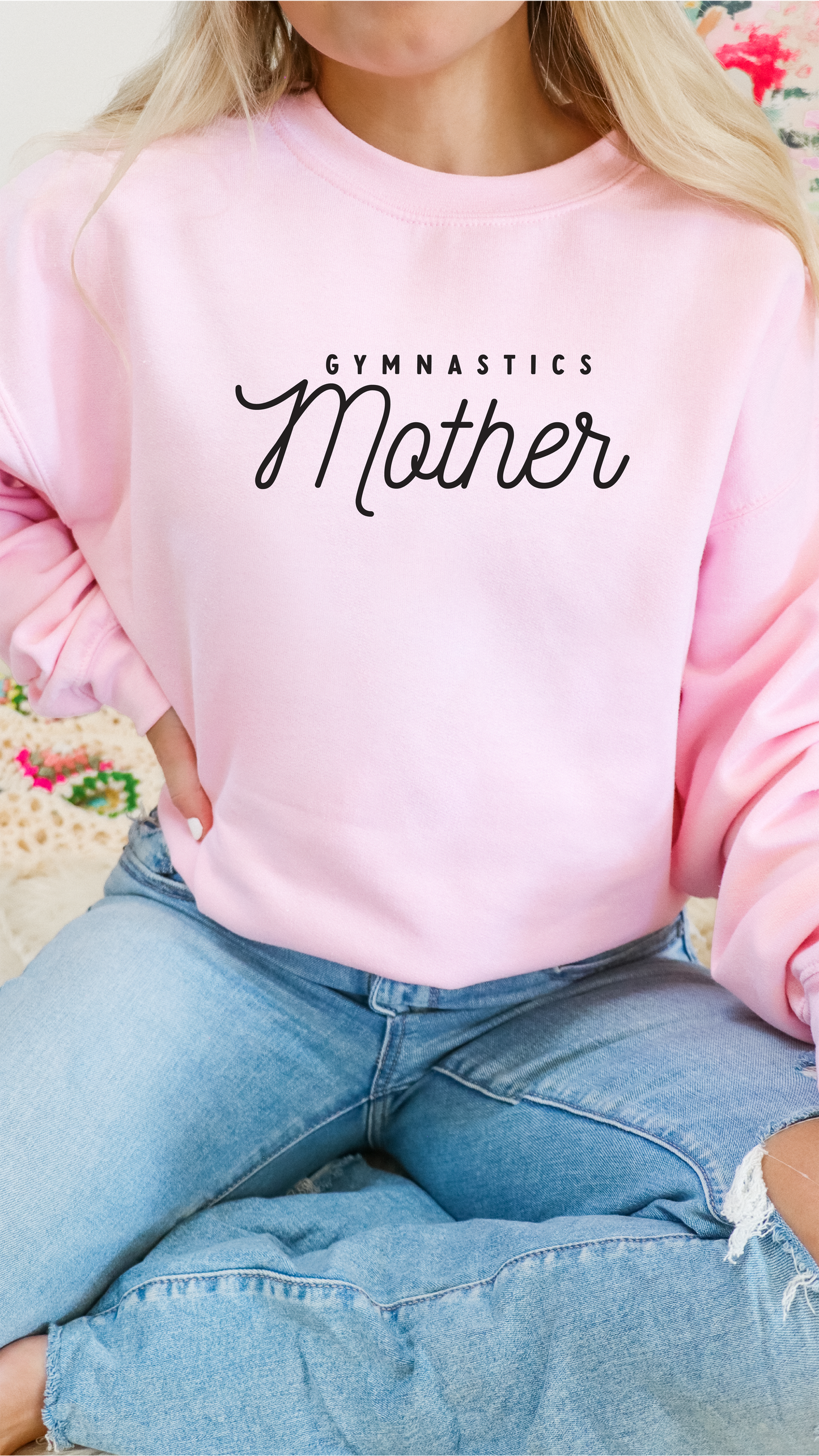 Gymnastics Mother Sweatshirt, Gymnast Mom