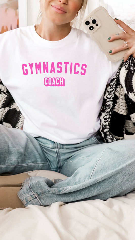 Gymnastics Coach Tee