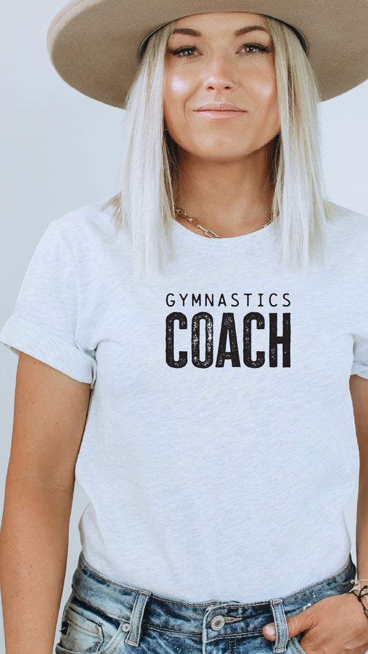 Gymnastics Coach Tee
