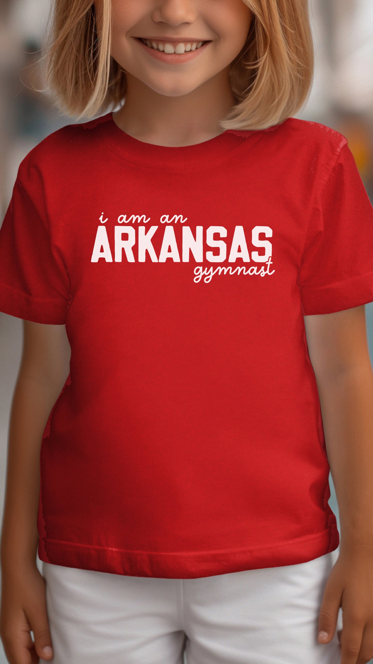 I am an ARKANSAS Gymnast T-Shirt - YOUTH