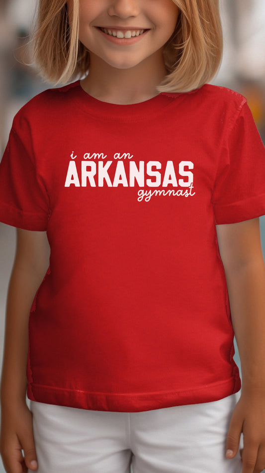 I am an ARKANSAS Gymnast T-Shirt - YOUTH