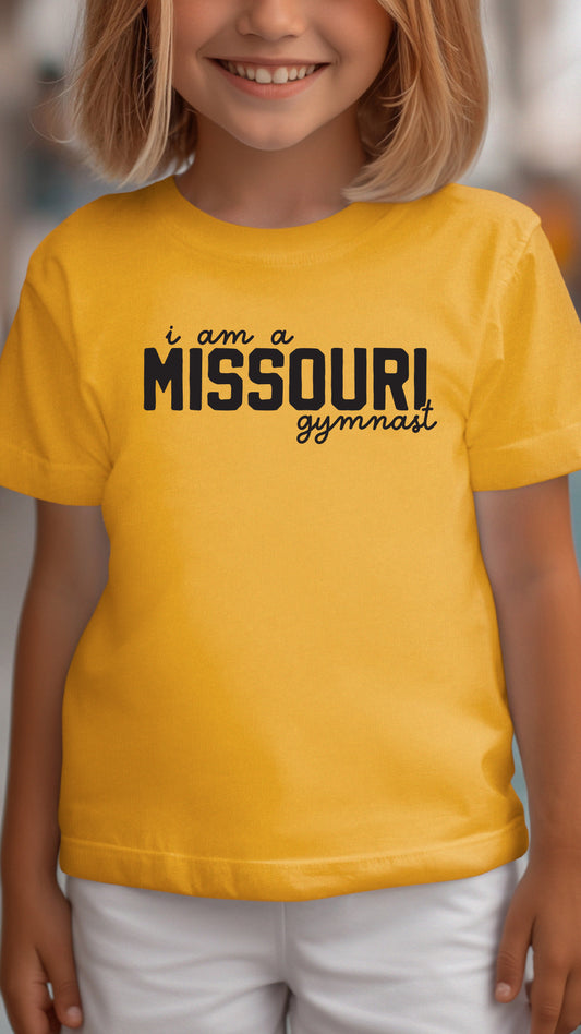 I am a MISSOURI Gymnast T-Shirt - YOUTH