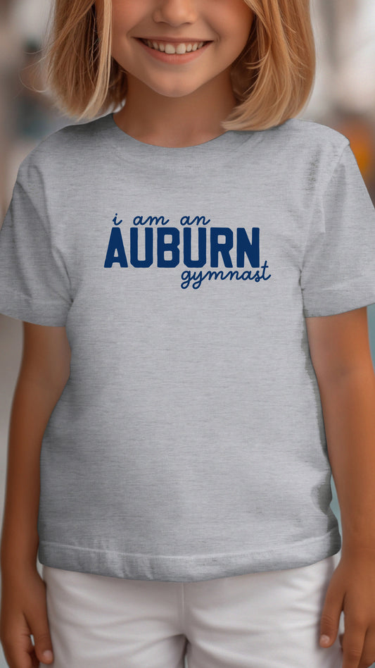 I am an AUBURN Gymnast T-Shirt - YOUTH