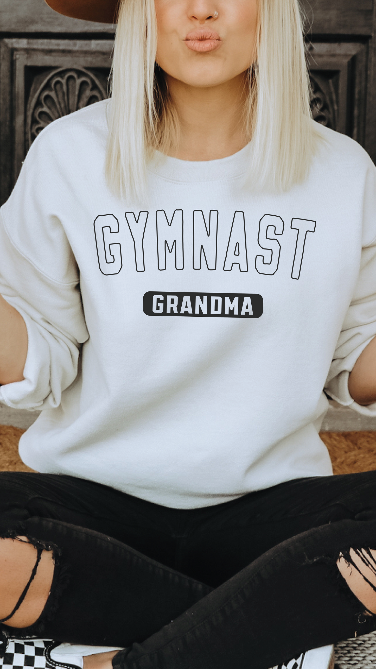 Gymnast Grandma Sweatshirt