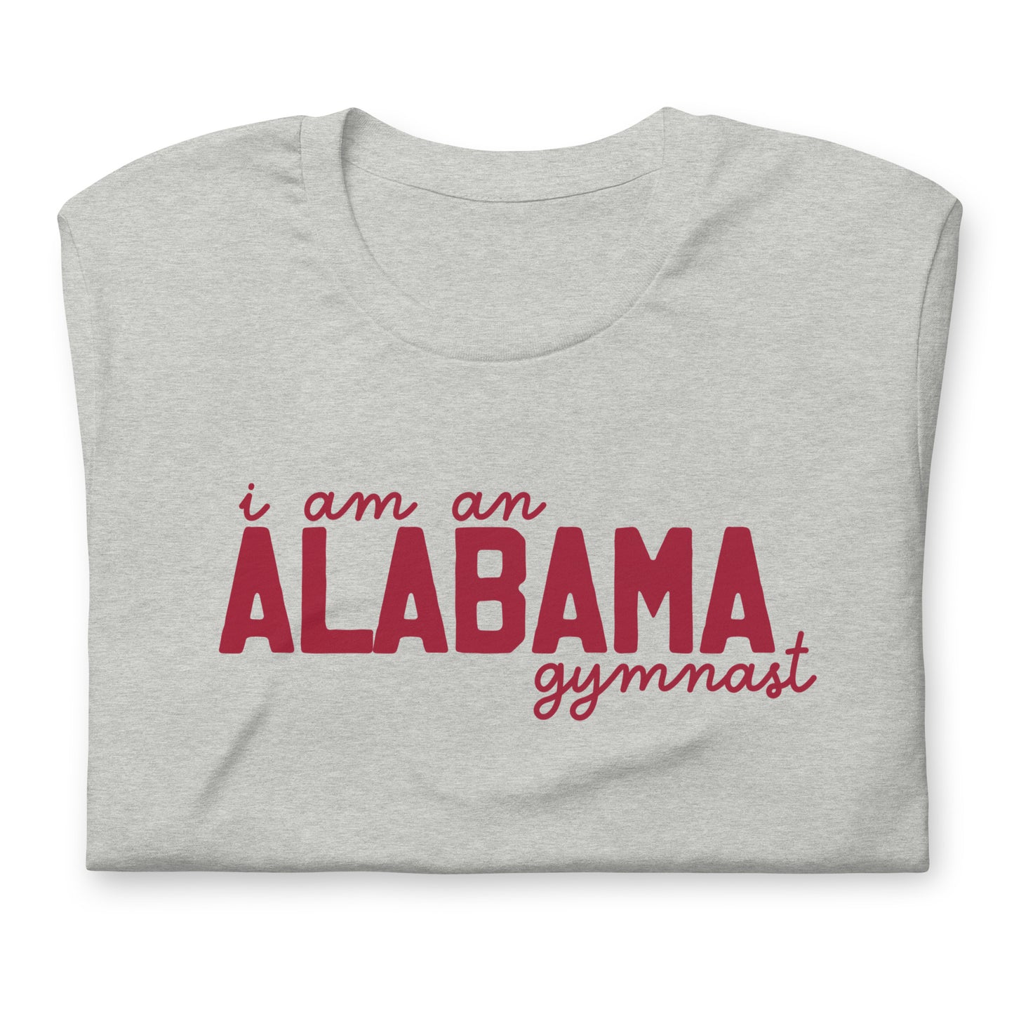 I am an ALABAMA gymnast - Adult T-shirt