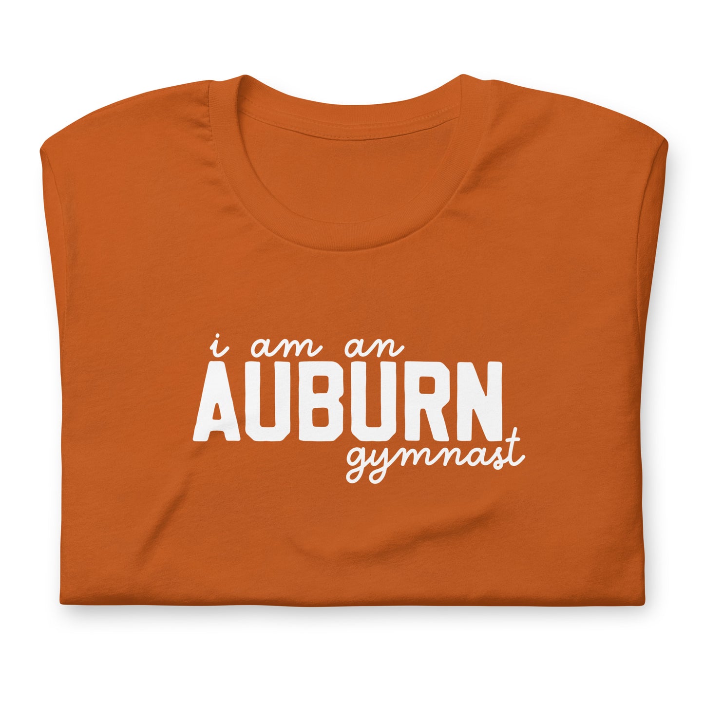 I am an AUBURN gymnast Adult T-shirt