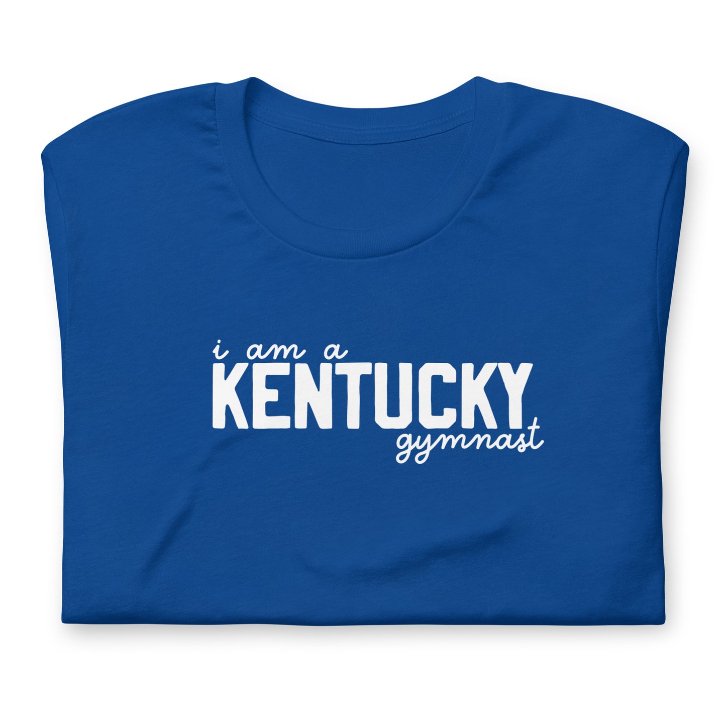 I am a KENTUCKY gymnast Adult T-shirt